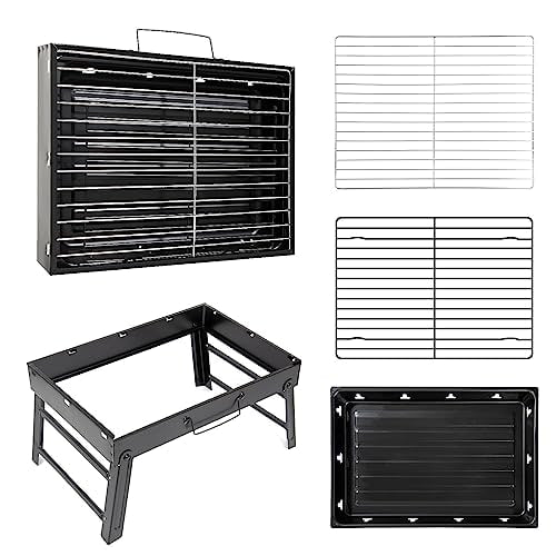 AGM Portable Charcoal BBQ Grill for Camping & Garden – product image 12