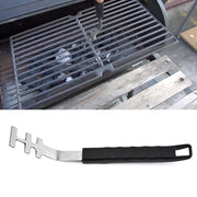 Heat-Resistant BBQ Grill Grate Lifter, Red Handle, 27.5cm