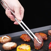28cm Metal BBQ Tongs for Cooking, Grilling and Serving