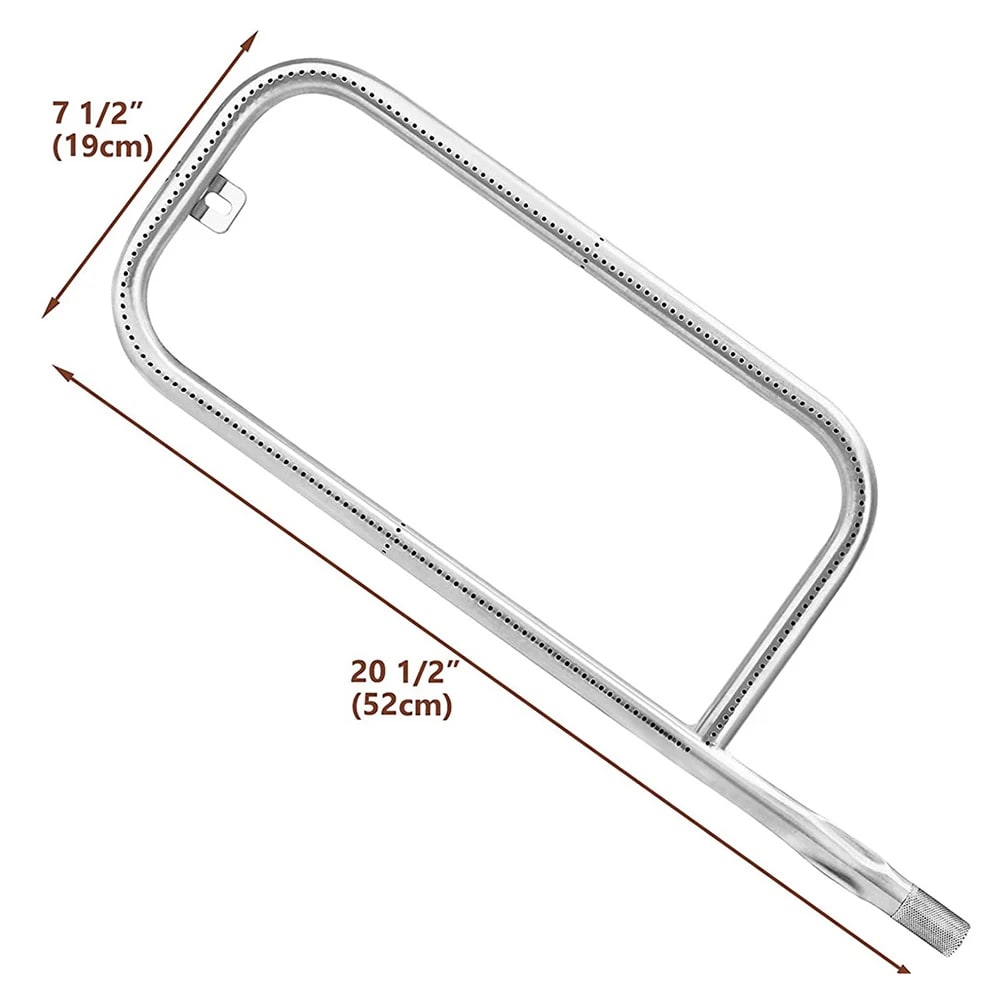 APWIKOGER 60041 304 Stainless Steel Grill Burner Replacement Tube for Weber