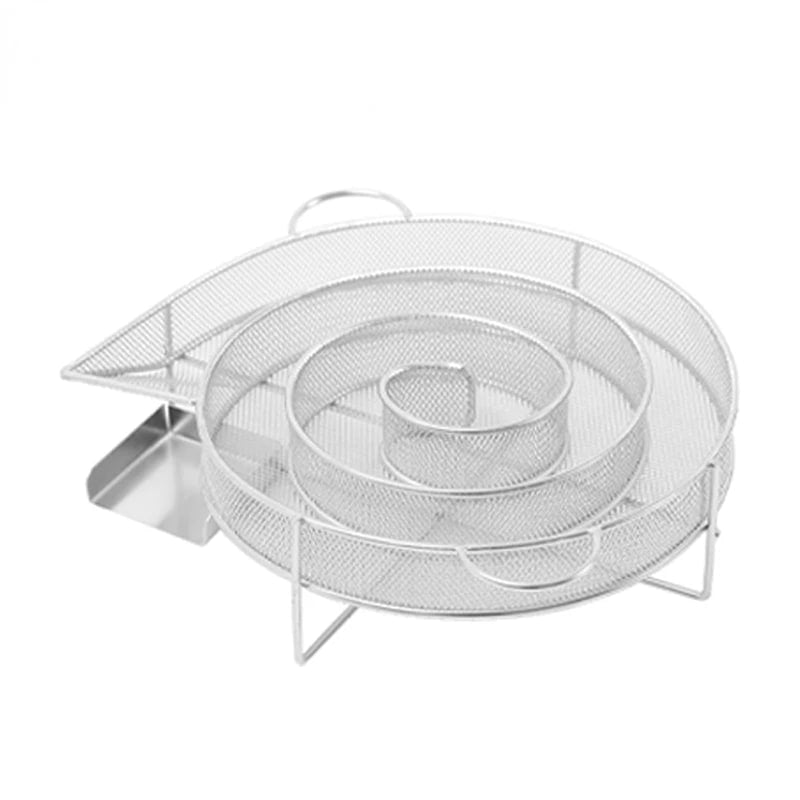 Stainless Steel Cold Smoke Generator for BBQ and Smokers, 4 Sizes - 17 x 15 x 5 cm