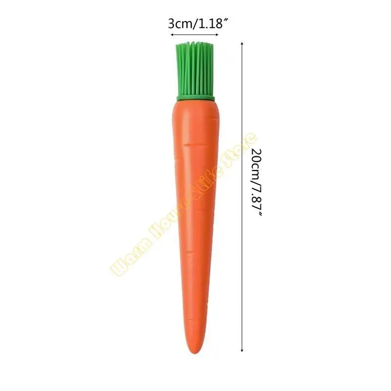 Carrot-Shaped BBQ Basting Brush, Heat-Resistant, 20 x 3cm | OOTDTY