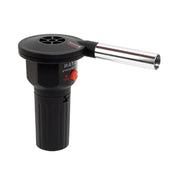 Handheld BBQ Charcoal Fire Blower, PP and Aluminium Alloy, 143 x 70 x 130mm