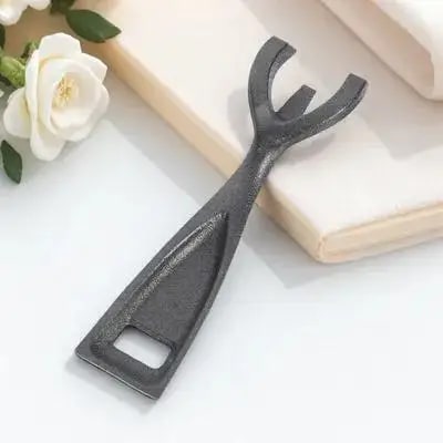 Cast Iron Griddle Plate Lifter Tongs, Black, 14cm