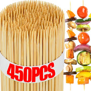 Bamboo BBQ Skewers, Food-Grade Natural Disposable Sticks, 15cm to 30cm