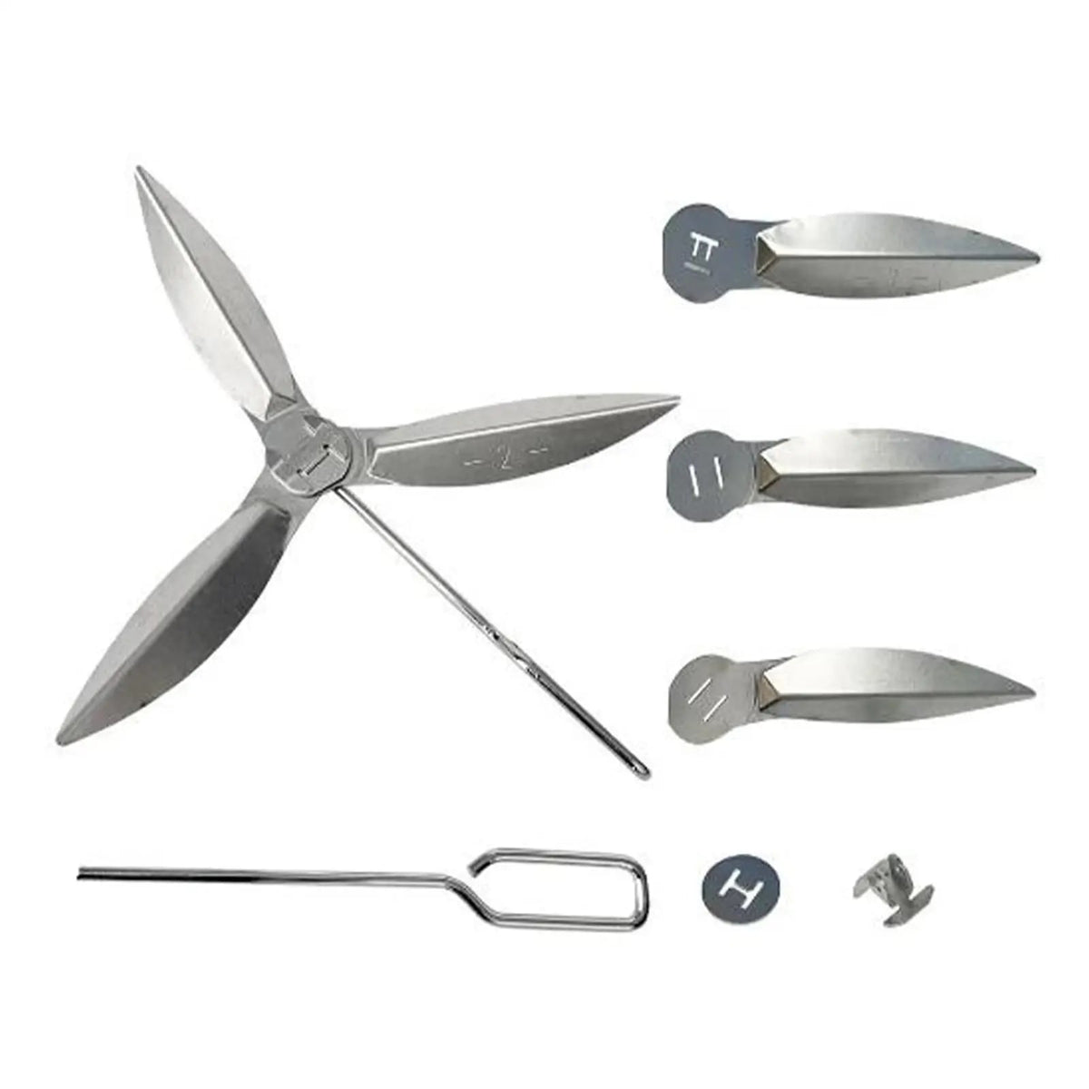 Metal Grill Cleaning Replacement Set for Weber 7444, Heat-Resistant