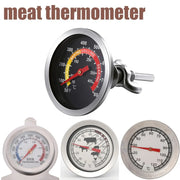 Replacement Grill Temperature Gauge Metal Barbecue Thermometer 74 x 47 mm