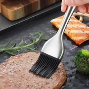 Silicone BBQ Basting Brush with Stainless Steel Handle, 20cm or 30.5cm