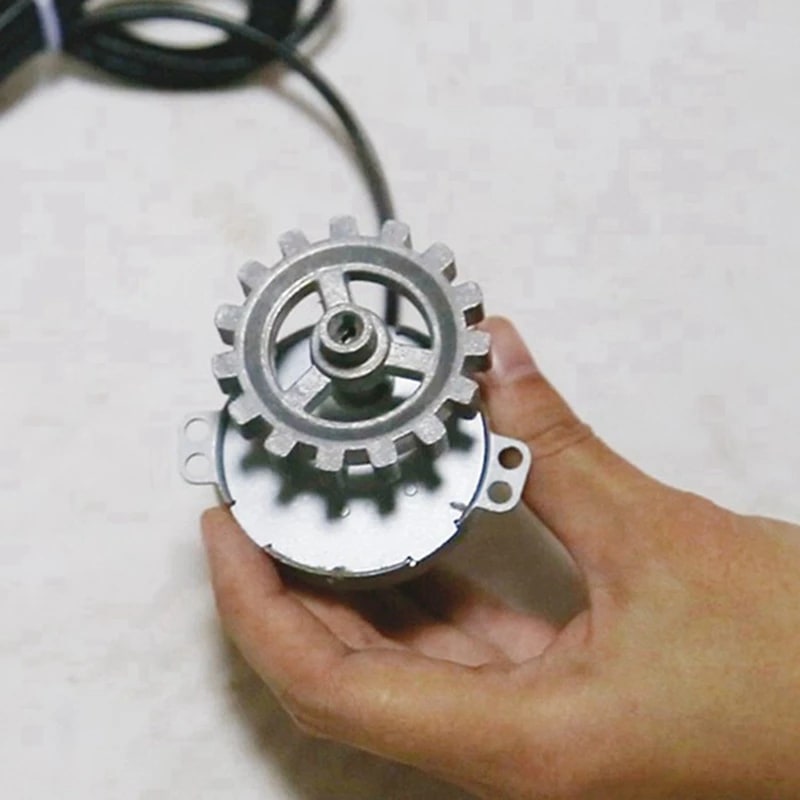 Aluminium Barbecue Rotisserie Gear Wheel, Silver, 0.85 cm Thick
