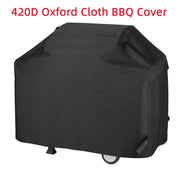 420D Oxford Fabric BBQ Cover with PVC Coating, 7 Sizes