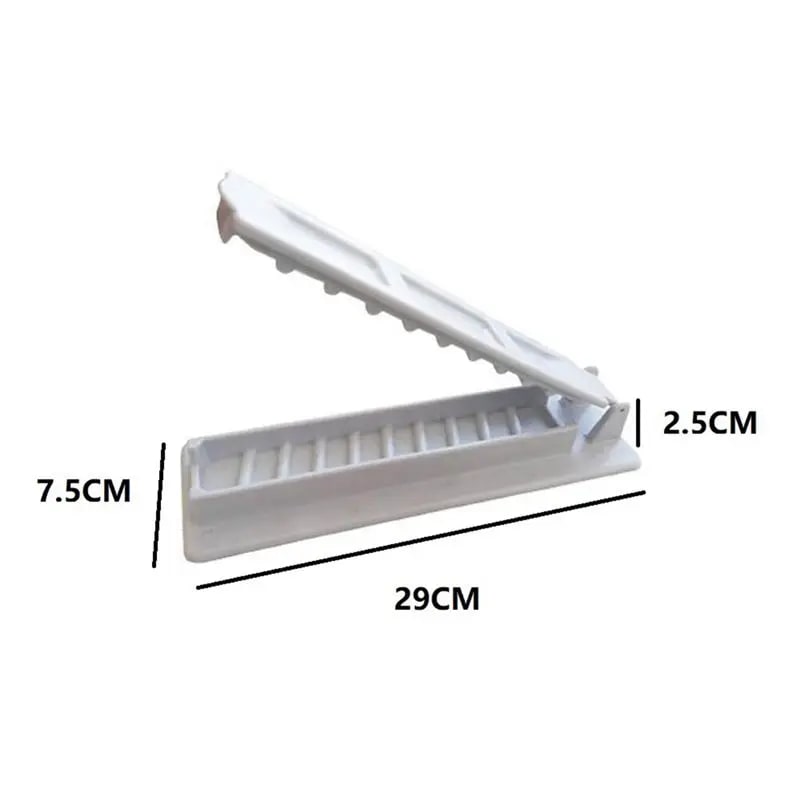 Kebab Maker Press, 2-Piece Reusable ABS Skewer Mould, 29.5cm