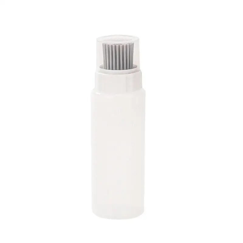 CANAMEK Silicone Oil Dispenser Bottle with Brush, 175ml, PP and Silicone