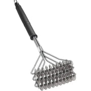 BBQ Grill Cleaning Brush with Stainless Steel Wire Spring Head, 46.5cm