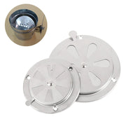 Adjustable Stainless Steel BBQ Smoker Vent Damper, 95mm or 125mm