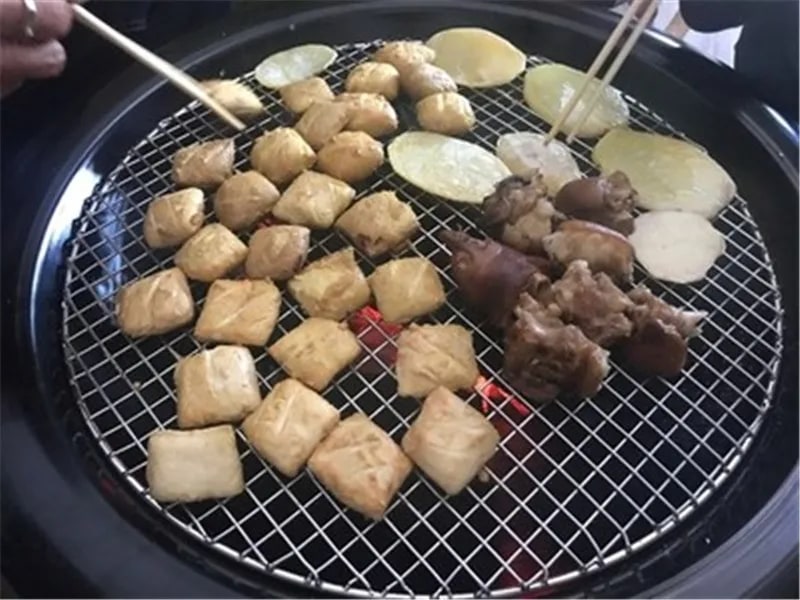 Round Metal BBQ Grill Mesh for Cooking, Baking and Barbecue, 15cm to 50cm Sizes
