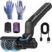 Electric BBQ Grill Brush, 2-in-1 Wireless Rotating Cleaner for Grates