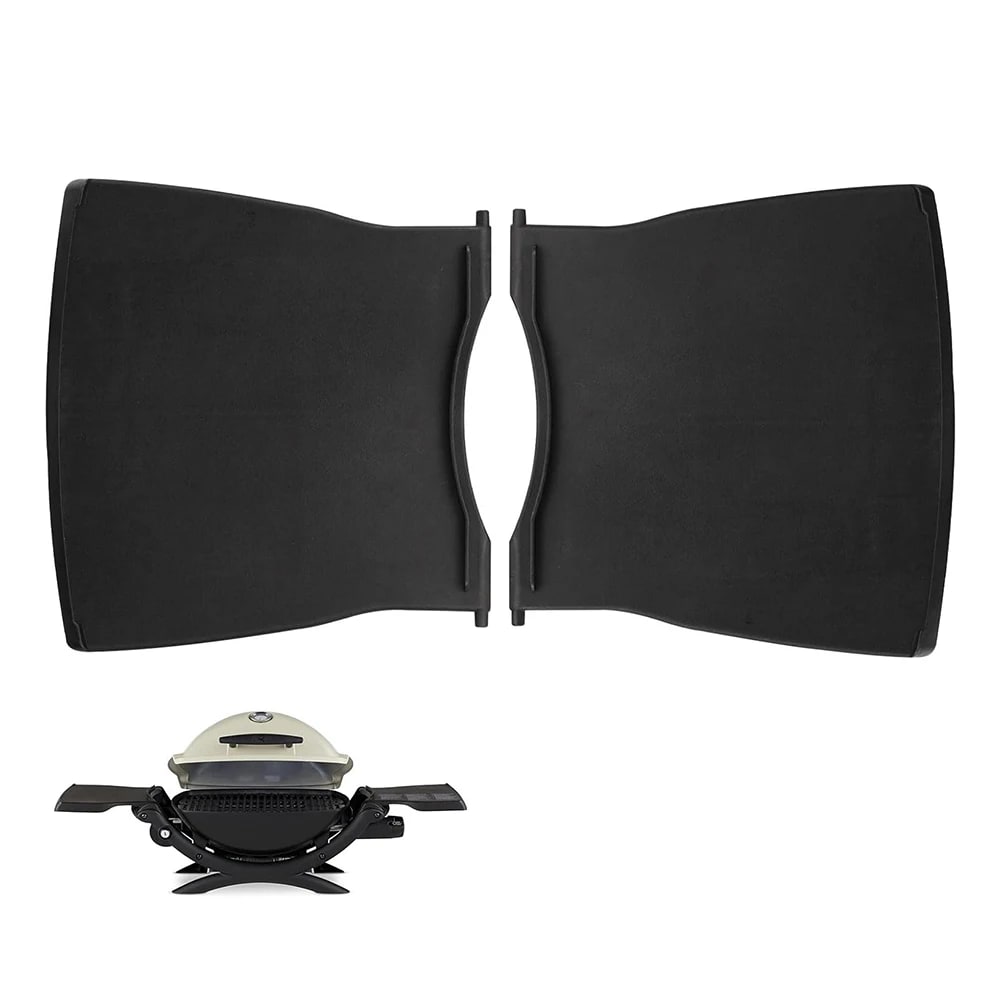 60067 Black Plastic Grill Table Kit for Weber 2014 Q1000 and Q1200 Grills