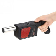 Electric BBQ Fire Blower, Handheld Charcoal Starter Fan, 26.5cm, 4 AA