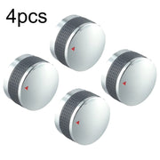 BBQ Grill Control Knobs, 4 Pack, Plastic, 50mm or 58mm