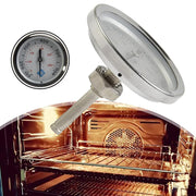 LEENKEA Stainless Steel BBQ Grill Thermometer Replacement for Weber Q320,