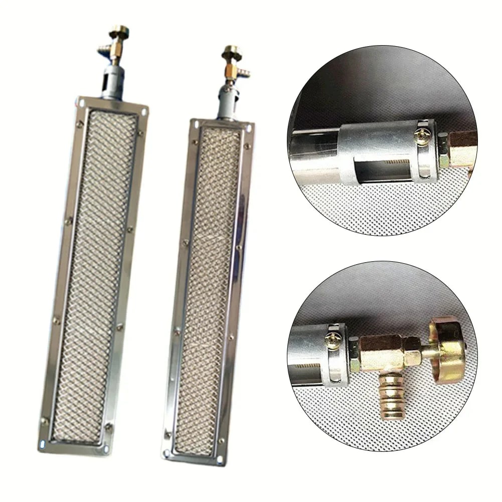 Ceramic Burner Replacement Metal Infrared Side Burner Multiple Sizes