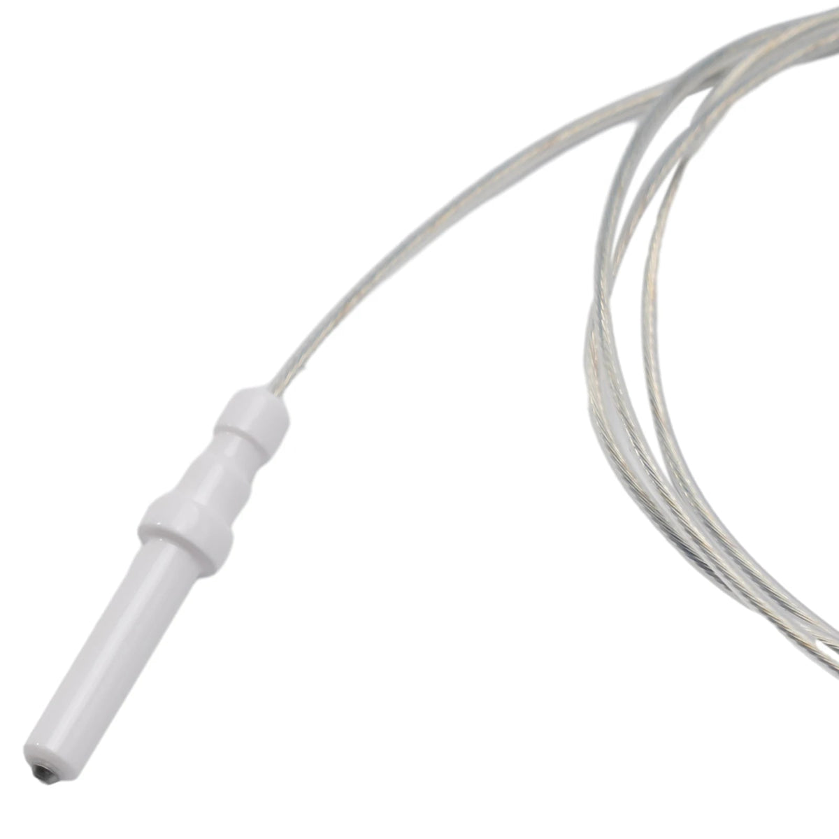 Gas Hob Igniter Electrodes, 2 Pack, Ceramic, 900mm Cable, 35/40/45mm