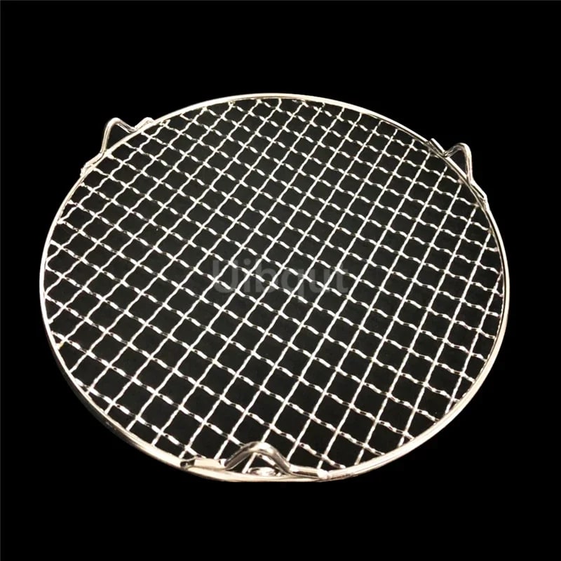 304 Stainless Steel Round BBQ Grill Mesh Rack, Multiple Sizes
