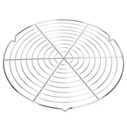 32.5cm Stainless Steel Round Wire BBQ Grill, Steaming and Cooling Rack