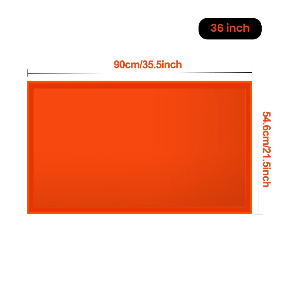 Rubber Griddle Cover Mat for Blackstone Griddles, 17, 22, 28 or 36 Inch - 36inch