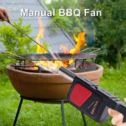 Electric BBQ Fan Air Blower with Stainless Steel Tube, Battery Powered
