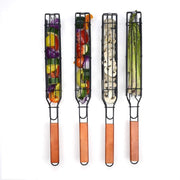 Non-Stick BBQ Grill Basket with Handle, 3 or 4 Piece Options