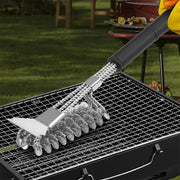 Metal BBQ Grill Brush and Scraper with Galvanized Finish, 4 Options