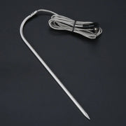 bbqdeals PB-RP-1250 BBQ Meat Temperature Probe Sensor, 18cm, 125cm Cable