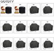 BBQ Grill Cover, Silver-Coated Polyester, Waterproof Weather Protection, Multiple Sizes