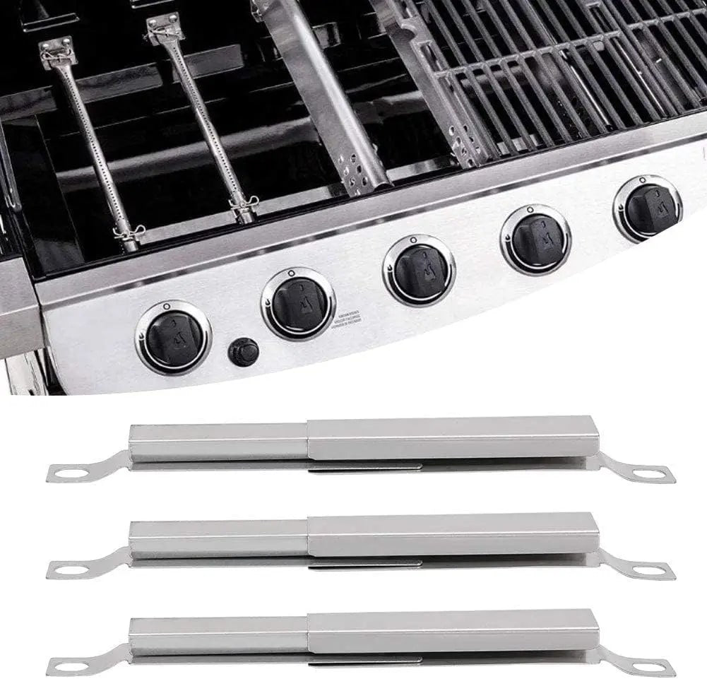 Gas BBQ Crossover Tubes, Adjustable 12.7-21.59cm Metal Replacement Set