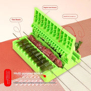 Multi-Functional Skewer Tool for Meat, Thin Sheets and Vegetable Rolls