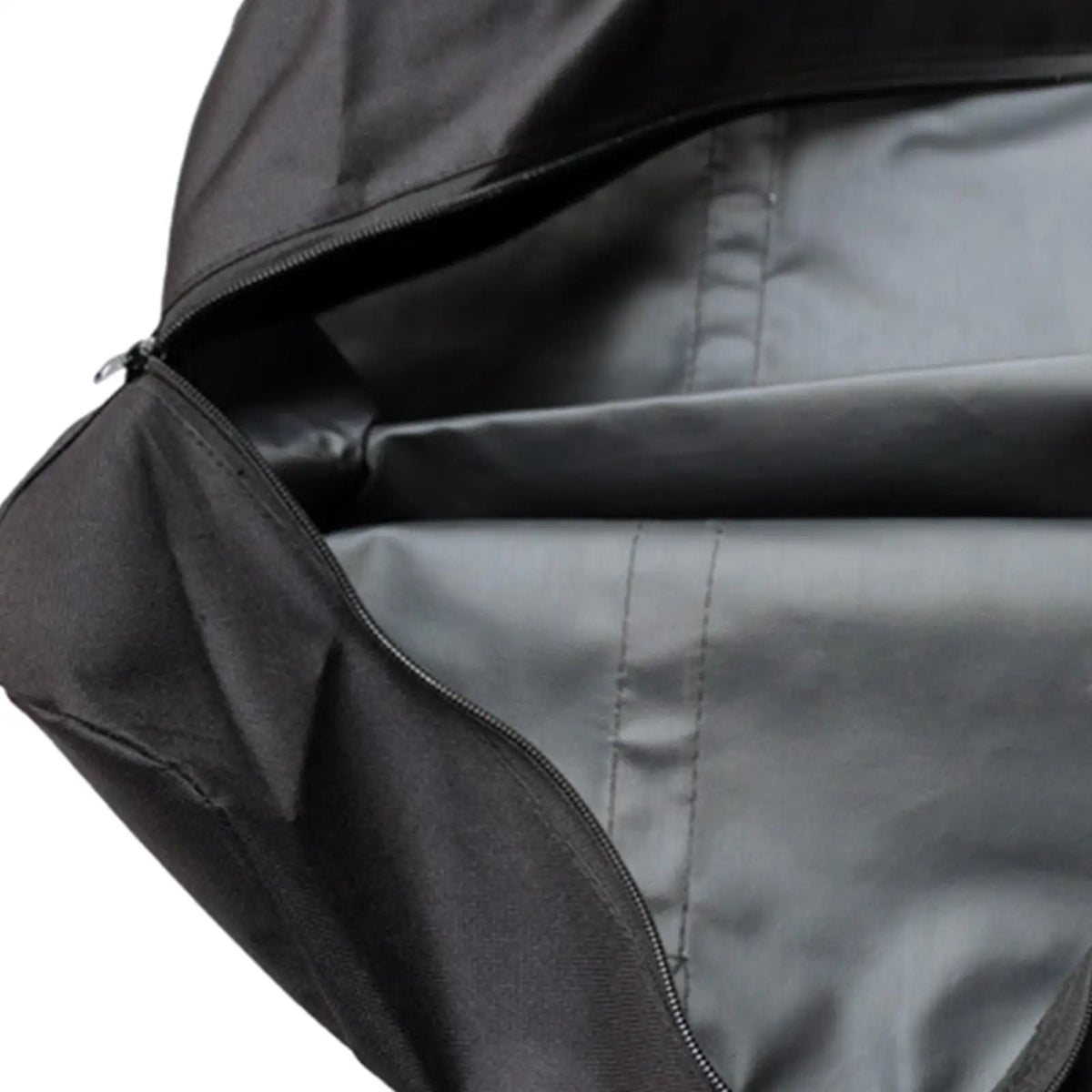Black Oxford Cloth BBQ Grill Storage Bag, Waterproof Dustproof Cover with Zip