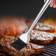 Silicone BBQ Basting Brush, Long or Short Style, 2-Set