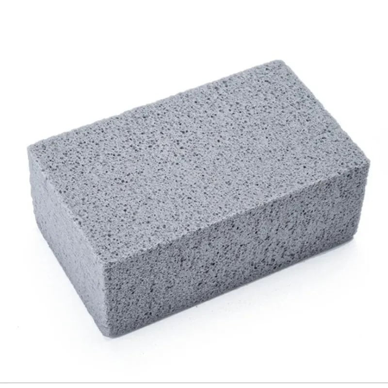 BBQ Grill Cleaning Stone Block, High-Pressure Sponge, 10 x 7 x 4cm