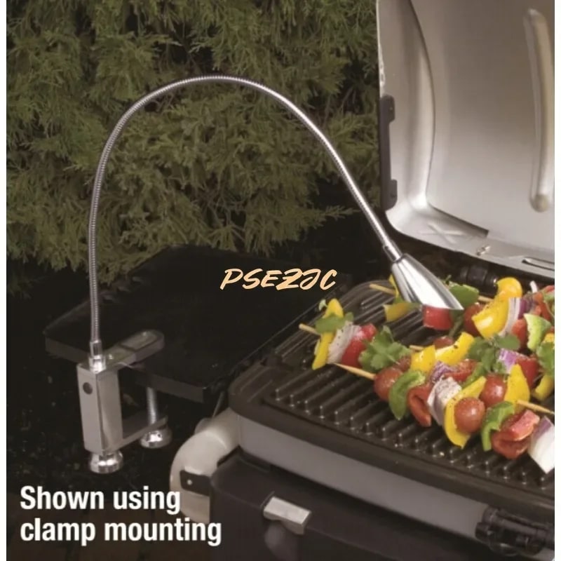 bbqdeals Adjustable Flexible BBQ Grill Light, 12 LED Aluminium Alloy Lamp
