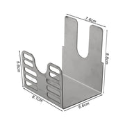 Sliding Rotisserie Motor Bracket Kit for 7.6 cm Grills, Iron or Stainless Steel