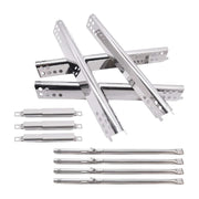 LEENKEA Stainless Steel Fire Separation Plate Set for Charbroil Performance
