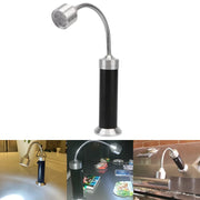BBQ Grill Light, Black Metal LED Lamp with 360° Adjustable Neck