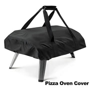 Pizza Oven Cover, Black Oxford Fabric, Waterproof UV-Resistant, For Ooni Koda 12 or 16