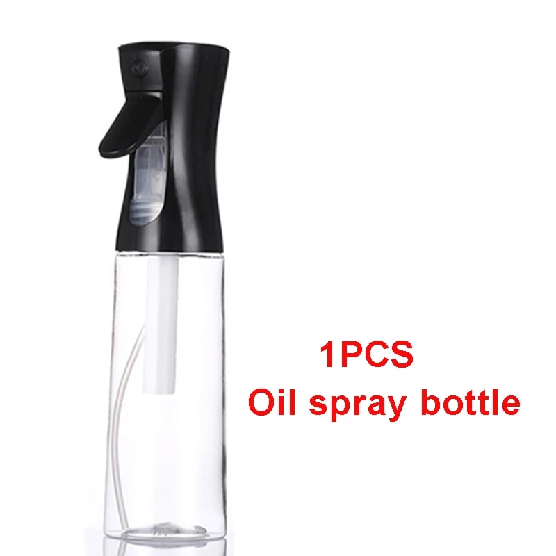 Stainless Steel Rolling BBQ Grill Basket, Small or Large Cylinder Mesh Basket - Oil spray bottle