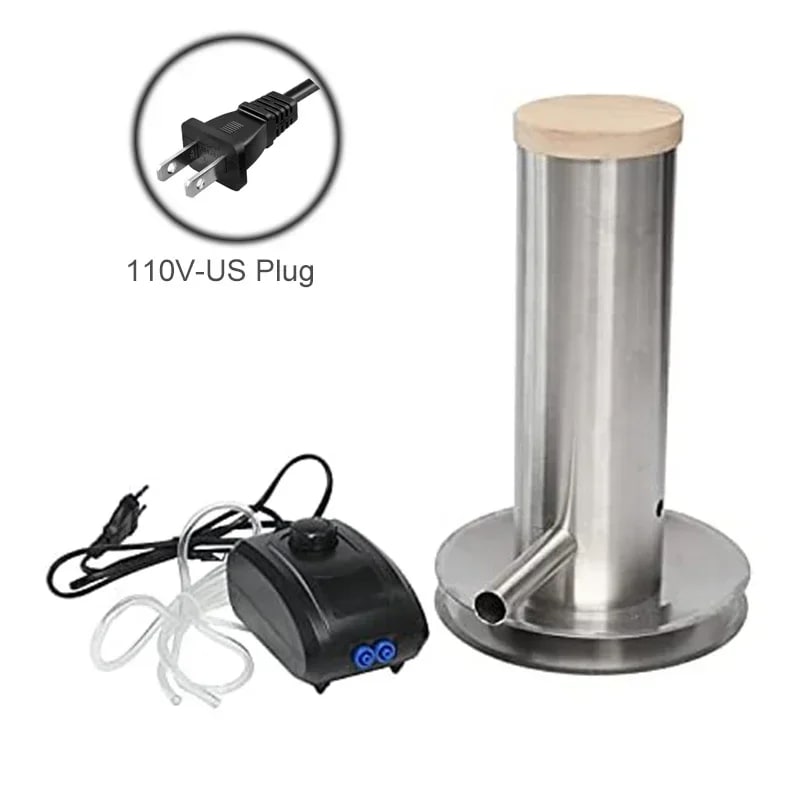 Electric Cold Smoke Generator for BBQ Grills and Pellet Smokers, Metal, 230V or 110V - 110V