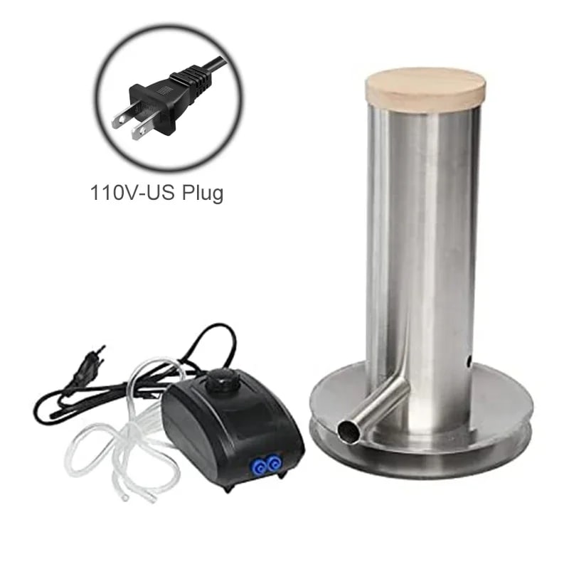 Electric Cold Smoke Generator for BBQ Grills and Pellet Smokers, Metal, 110V or 230V - 110V