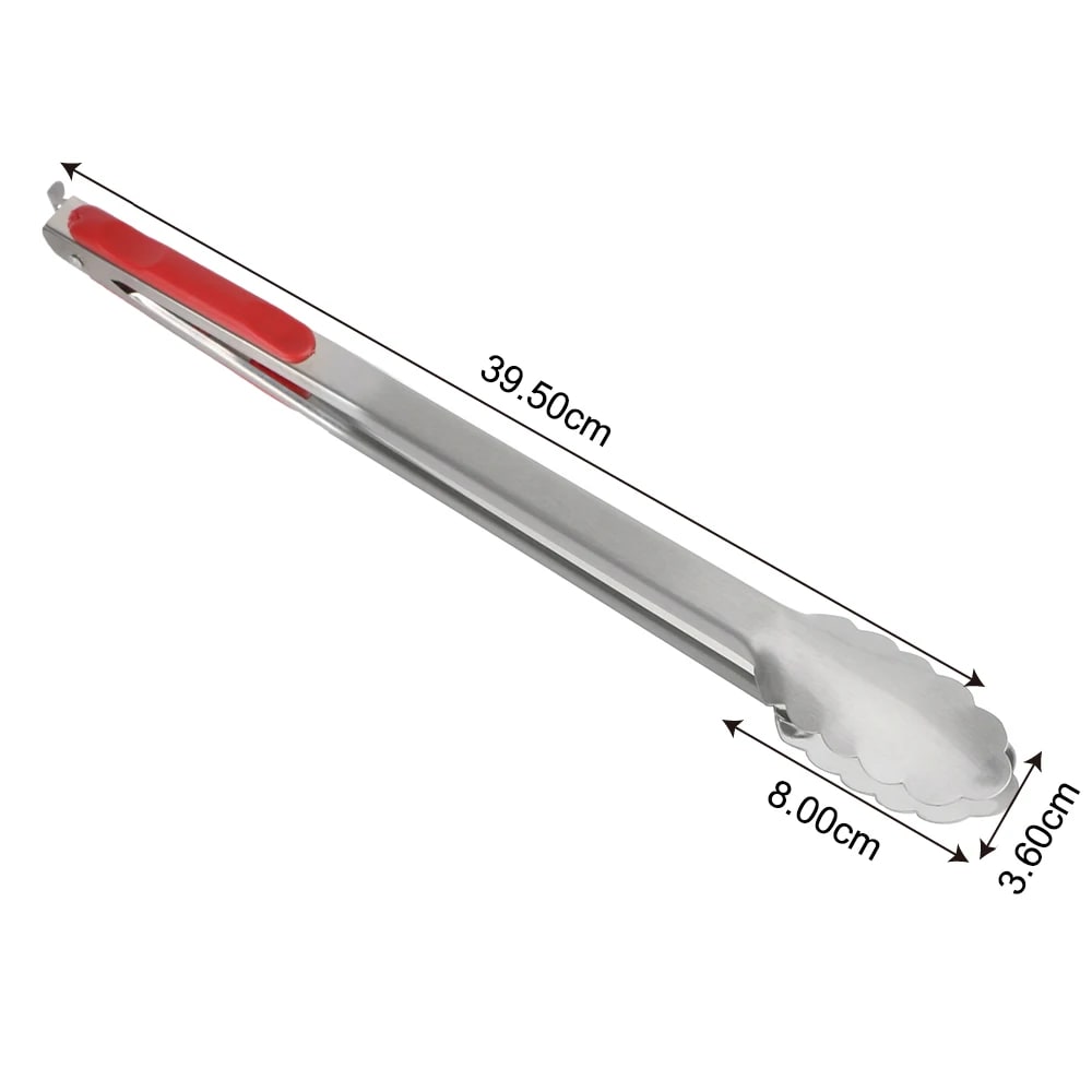NICEYARD Stainless Steel BBQ and Kitchen Tongs 39.5cm