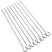 Stainless Steel BBQ Meat Hook Skewer for Oven Roasting, 12-30cm