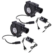 Portable BBQ Air Blower Fan, 3V-12V 2A, 3700RPM, EU or US Plug
